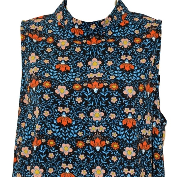 ATMOSTPHERE Floral & Black Layered Blouse Top - Picture 1 of 3